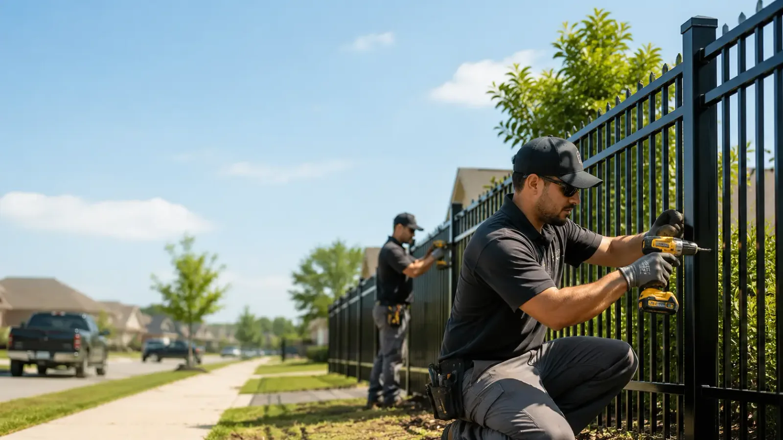 Metal Fence Installation in Kendleton, TX
